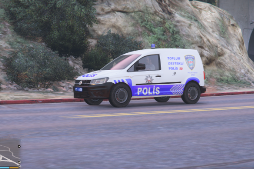 Caddy polis aracı en güncel sürüm